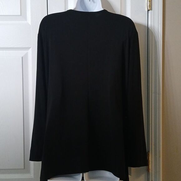 Frank Lyman Design snakeskin print long sleeve tunic Sz 20 NWOT - Picture 4 of 7